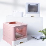 猫砂盆厂家-全封闭防溅抽屉式