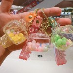 Flow Sand Keychain Manufacturer - Cartoon Yayli Oil Bottle Pendant