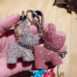 Luxury Keychain Factory - PVC Car Key Chain Circle Pendant