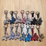 Luxury Keychain Factory - PVC Car Key Chain Circle Pendant