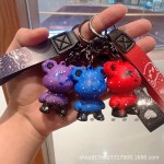 Keychain Pendant Factory - Starry Sky Violent Bear Doll Car