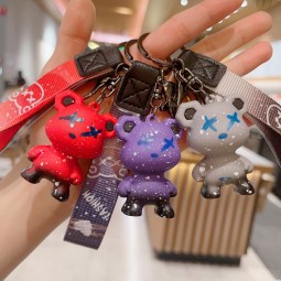 Keychain Pendant Factory - Starry Sky Violent Bear Doll Car