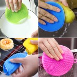 Dish Brush Factory - Round Pot Brush Color with Hanging Hole
