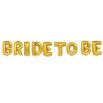 Bachelor Party Balloon Factory - Bride-to-Be Aluminum Film Letter Set