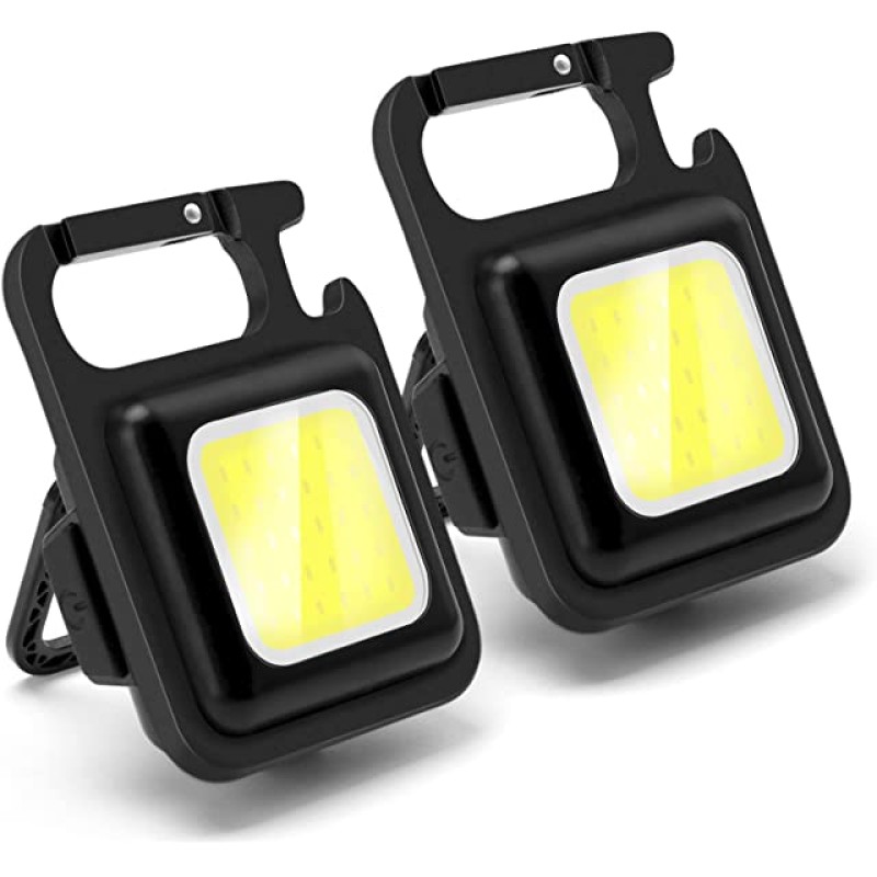 Led Keychain Factory - Rechargeable Cob Work Torch Flashlight