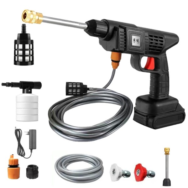 Portable Car Washer Manufacturer - Wireless High Pressure Water Spray Gun