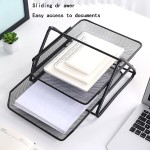 Document Tray Supplier - Metal Mesh Office Desk Organizer