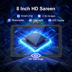 CarPlay Adapter Factory - 8-Inch HD Wireless Magnetic Dash Cam