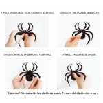 Halloween Sticker Factory - 3D Spider Wall Haunted House Decoration