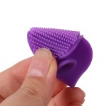Face Scrubber Supplier - Custom Black Pink Red Lip Shape