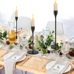 Candle Stick Holder Supplier - Rose Gold Tall Rustic Taper Iron