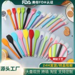 Barbecue Brush Supplier - Silicone Scraper Oil Mesh Semi-Transparent