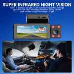 Car Black Box Manufacturer - 4K HD GPS Front Rear Monitoring