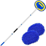 Car Wash Brush Kit Manufacturer - 62-Inch Long Handle Microfiber Mop