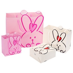 Gift Bag Supplier - Children Cartoon Portable Paper Packaging