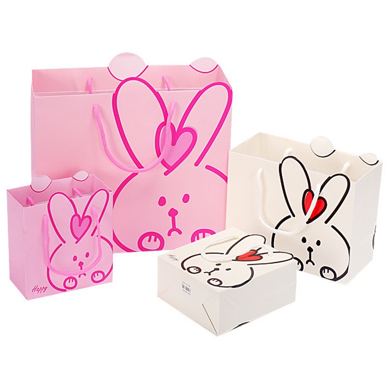 Gift Bag Supplier - Children Cartoon Portable Paper Packaging
