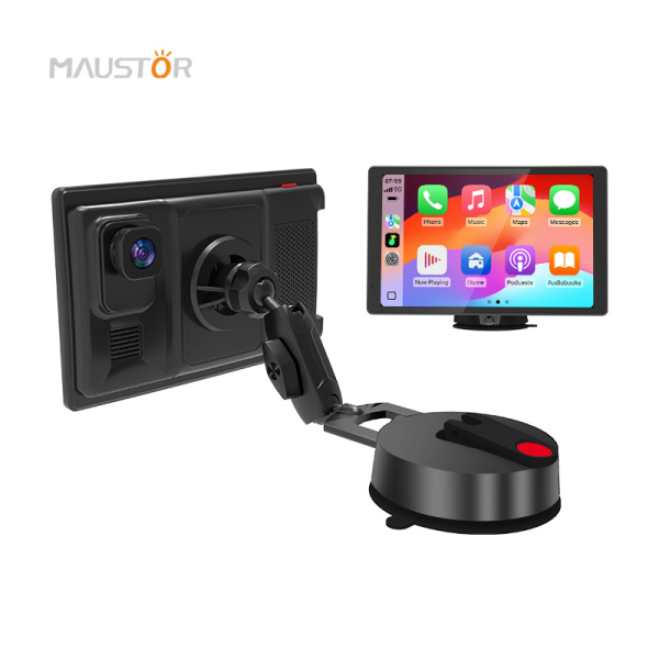 CarPlay Adapter Factory - 8-Inch HD Wireless Magnetic Dash Cam