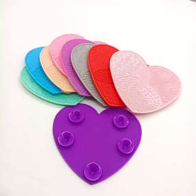 Makeup Brush Cleaner Factory - Silicone Wash Pad with Suction Cup