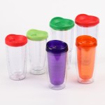 Acrylic Cup Manufacturer - 16oz Double Wall Clear Plastic Tumbler