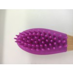 气囊梳厂家-环保木质平板解结梳