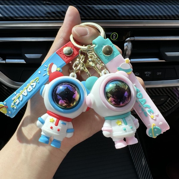 Astronaut Keychain Supplier - PVC Car Pendant Doll Bag