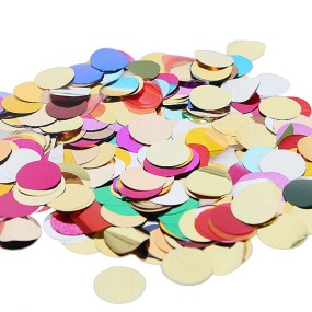 Metallic Confetti Supplier - Colorful Sequins for Party Decoration