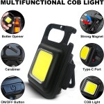 Led Keychain Factory - Rechargeable Cob Work Torch Flashlight