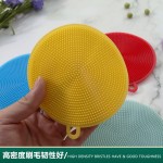 Dish Brush Factory - Round Pot Brush Color with Hanging Hole