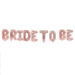 Bachelor Party Balloon Factory - Bride-to-Be Aluminum Film Letter Set