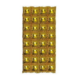 Square Foil Balloon Supplier - Four Rows Halloween Birthday Decor