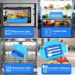 Food Container Supplier - Double Layer Microwave Safe Lunchbox