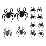 Halloween Sticker Factory - 3D Spider Wall Haunted House Decoration