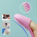 宠物牙刷厂家-硅胶指套犬猫清洁