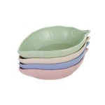 Seasoning Dish Supplier - Cute Wheat Straw Small Snack Plate