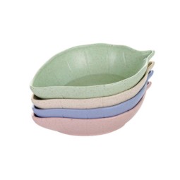 Seasoning Dish Supplier - Cute Wheat Straw Small Snack Plate