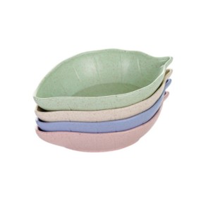 Seasoning Dish Supplier - Cute Wheat Straw Small Snack Plate