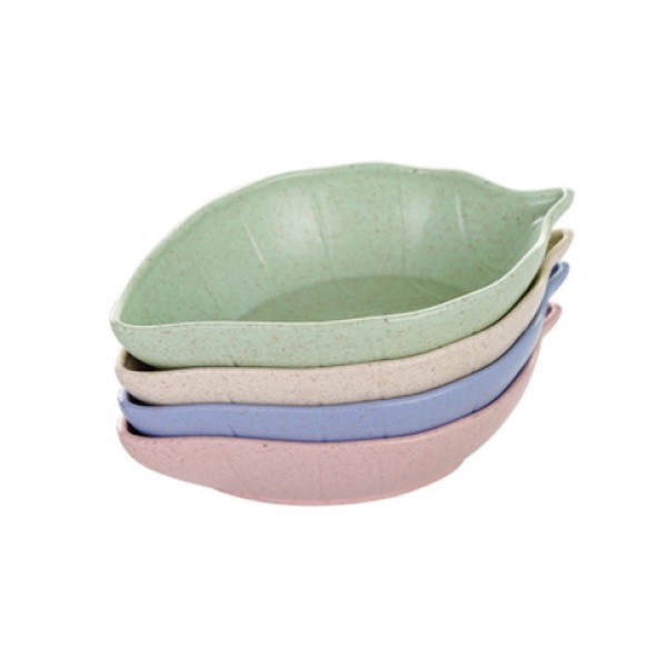 Seasoning Dish Supplier - Cute Wheat Straw Small Snack Plate