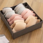 Storage Box Factory - Folding Divided Underwear Fabric Organizer