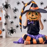 Halloween Sticker Factory - 3D Spider Wall Haunted House Decoration