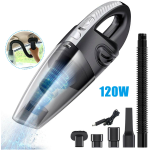 Handheld Vacuum Cleaner Supplier - 120W Dual Use Dry Wet for Car Home
