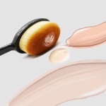 Makeup Brush Factory - Dense Fiber Nylon Foundation Brush