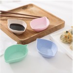 Seasoning Dish Supplier - Cute Wheat Straw Small Snack Plate