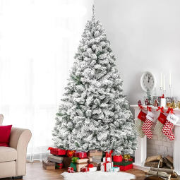 Artificial Christmas Tree Manufacturer - White with Snow Powder Tree