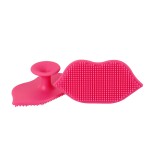 Face Scrubber Supplier - Custom Black Pink Red Lip Shape