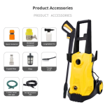 Electric Pressure Washer Supplier - 2.5 GPM Portable High Pressure Cleaner