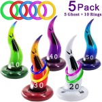 圣诞玩具厂家-充气蜘蛛圈派对游戏