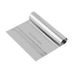 Pastry Scraper Supplier - Pro Dough Mirror Polished Stainless Steel