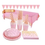 Party Supplies Factory - Tableware Birthday Home Decoration Set
