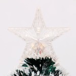 圣诞树供应商-300厘米深绿色光纤树