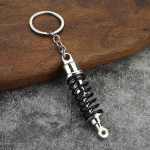 Metal Carabiner Keychain Manufacturer - Turbo Gear Brake Disc Pendant